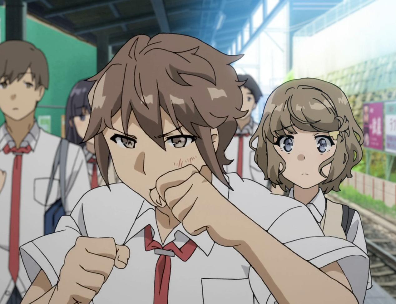 *男处**又如何了！《兔女郎学姐》第5话，霸气男主教渣男做人！