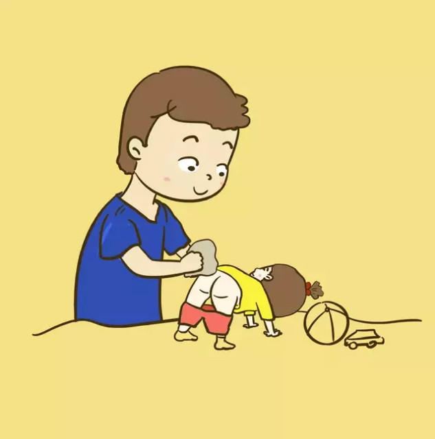 宝宝屁屁一直红是尿片问题吗,宝宝屁屁总是红红的