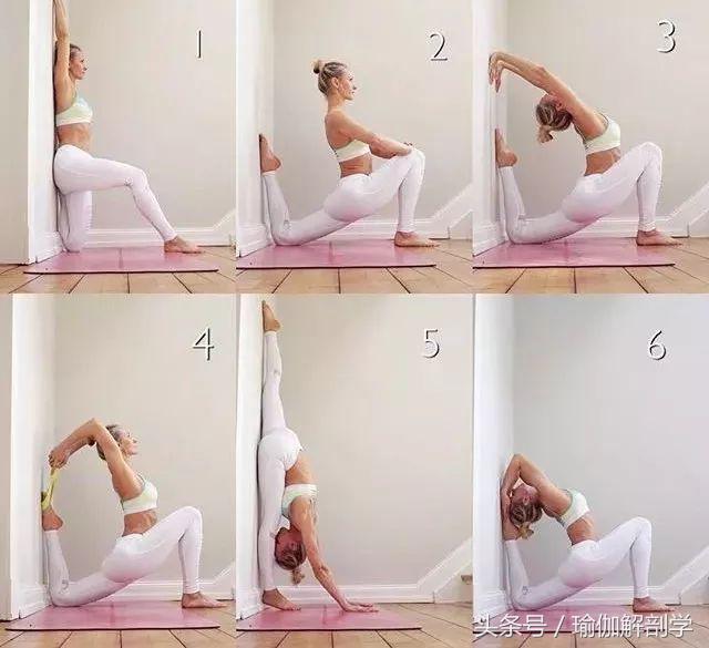瑜伽大腿前侧,大腿内侧紧的瑜伽动作图解