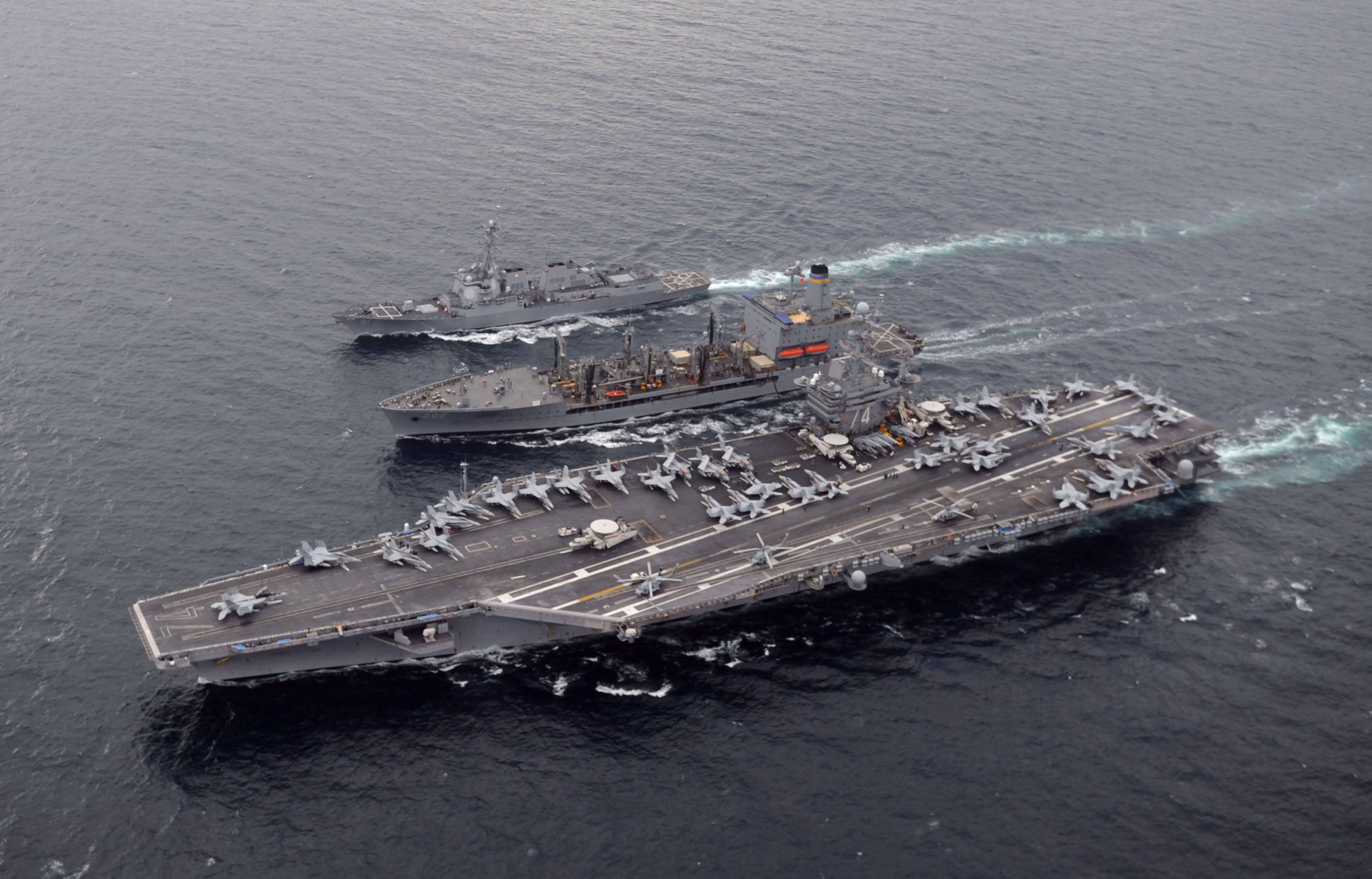 目前有几艘核动力航空母舰,现役航空母舰排名