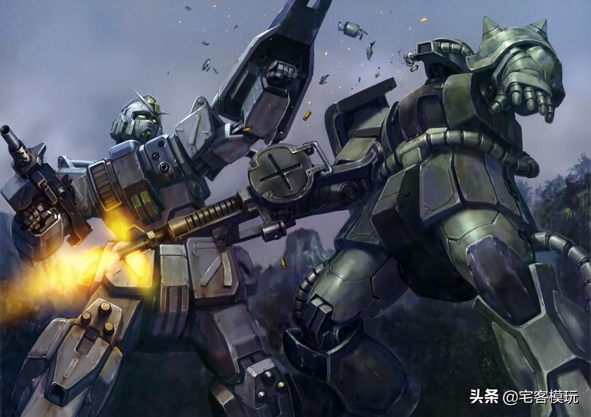 模玩机设：“爱娜，我喜欢你！”HG新生陆战型高达