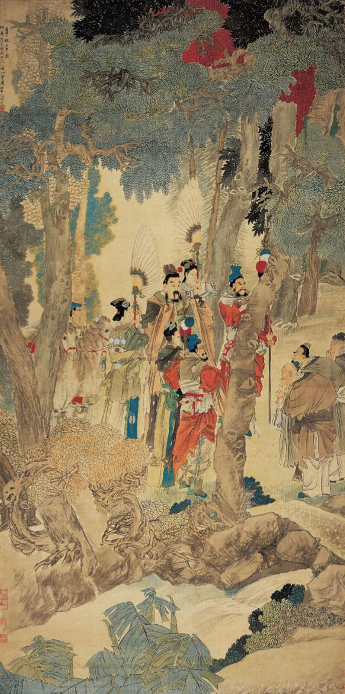 任伯年人物写意画 (任伯年写意人物作品鉴赏)