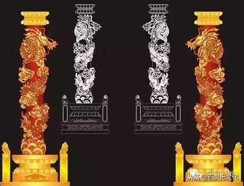 石雕龙柱文化介绍,石雕龙柱基础知识