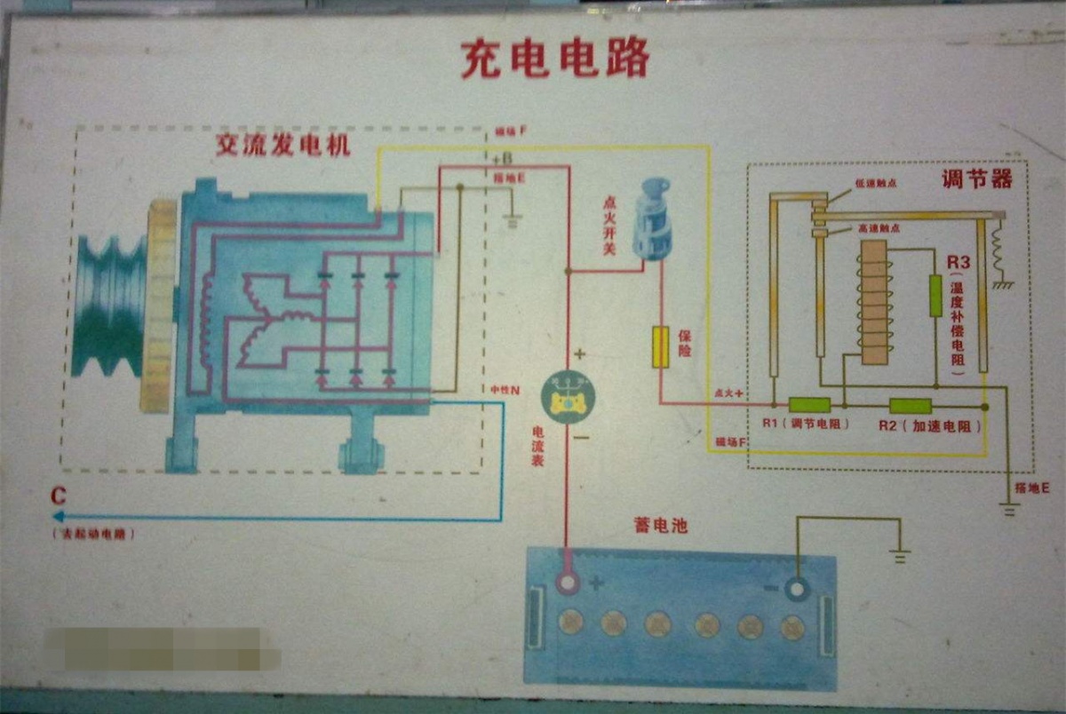发电机发电为蓄电池充电,12v永磁发电机怎么给12v电瓶充电