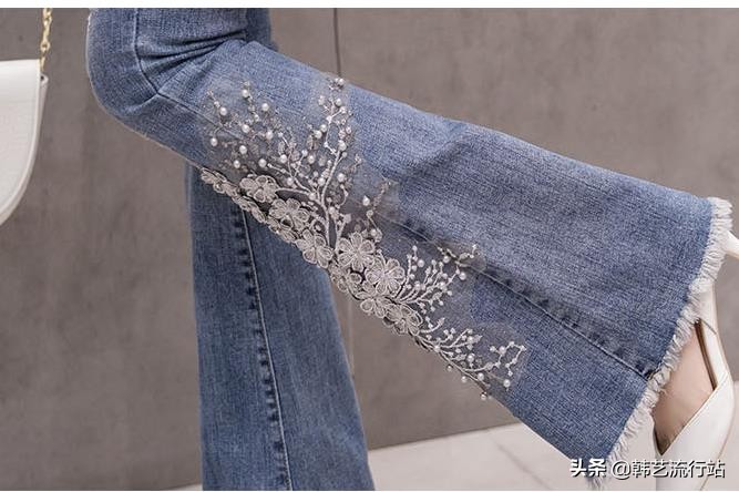 韩国牛仔裤的极致魅力 (韩国流行牛仔裤)