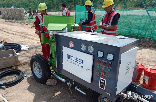 混凝土湿喷机,传统混凝土湿喷机类型及问题