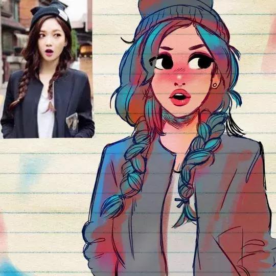 卡通漫画人物手绘简单又漂亮,古风漫画人物怎么画简单漂亮