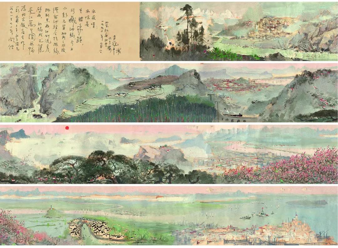 长江流域的风景画,长江生态人文画卷画师们画出震撼