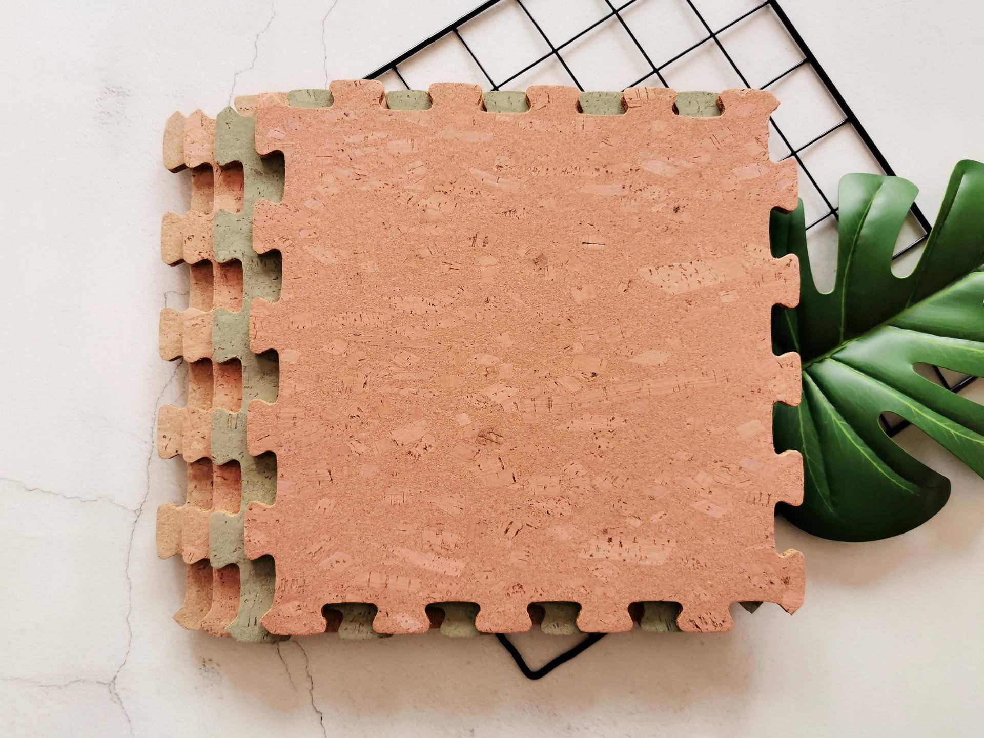 橡儿天然软木拼接地垫，装点你的家居风格