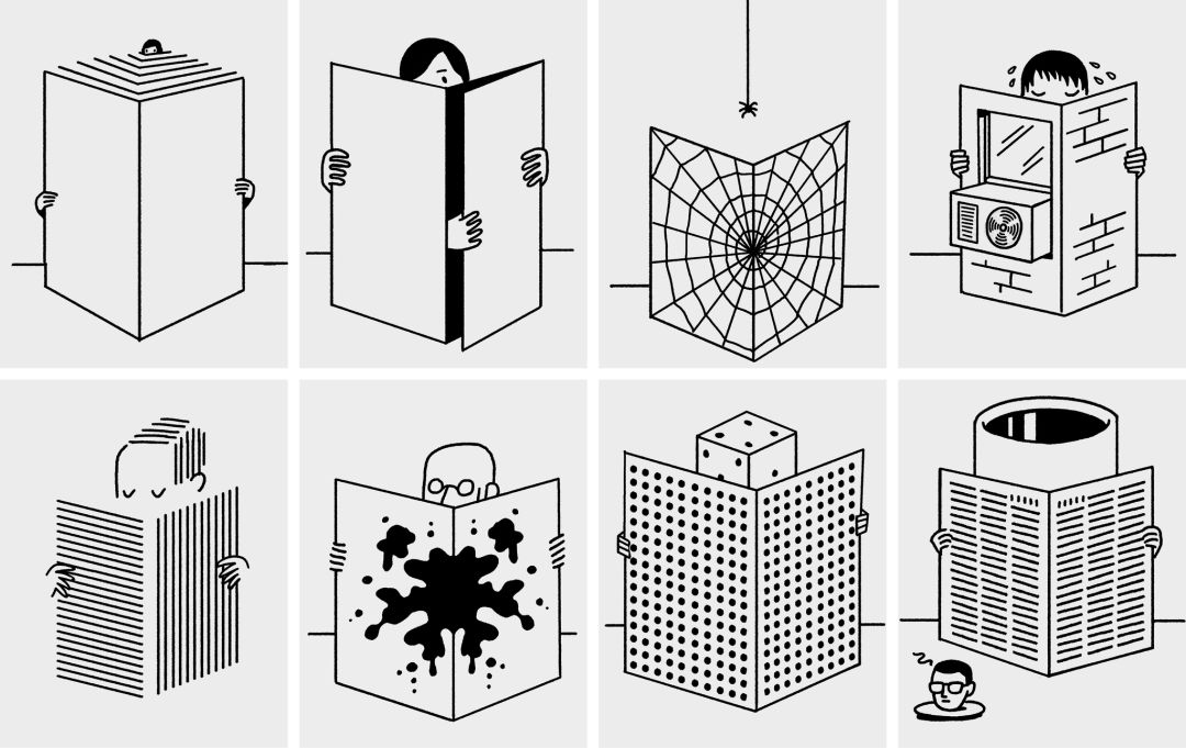 大开脑洞插画图,纽约时报最佳插画图