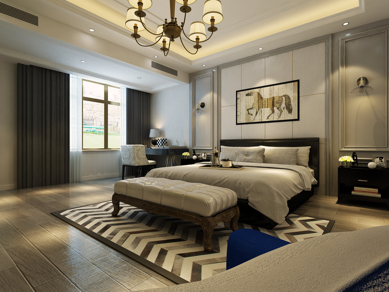 自带家庭影院的欧式别墅,400㎡尽显奢华大气,开启你的浪漫生活