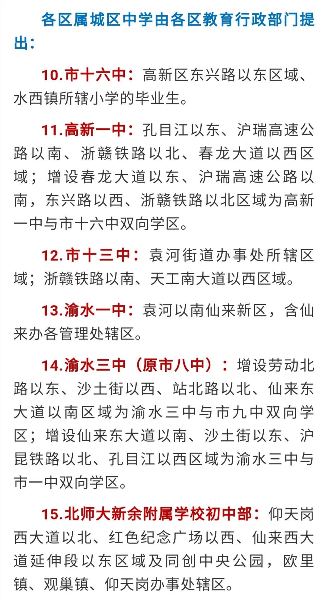 新余招生片区,新余2020小学招生划片图