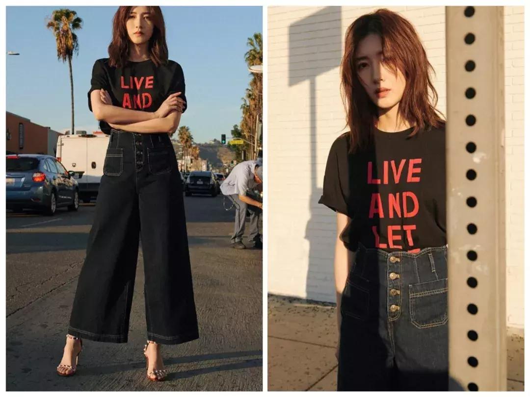 阔腿裤测评155,试了30多条裤子一件没买