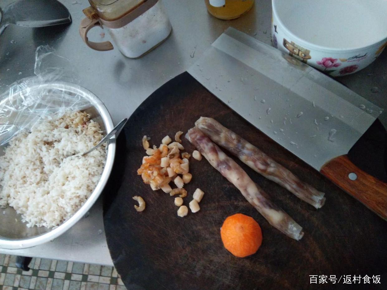 老街美食糯米蛋,家庭私房小吃糯米蛋