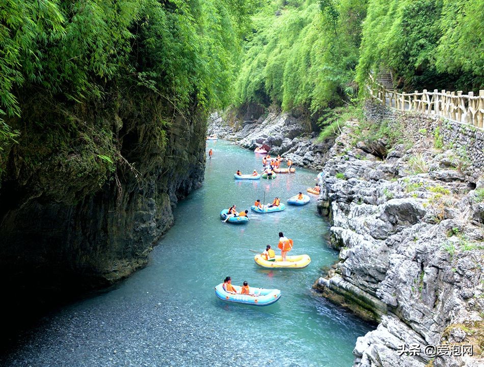 水银河大峡谷漂流全程,水银河峡谷漂流旅游攻略