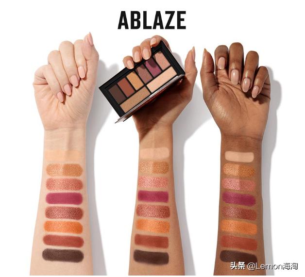 smashbox眼影盘24色,smashbox八色眼影试色