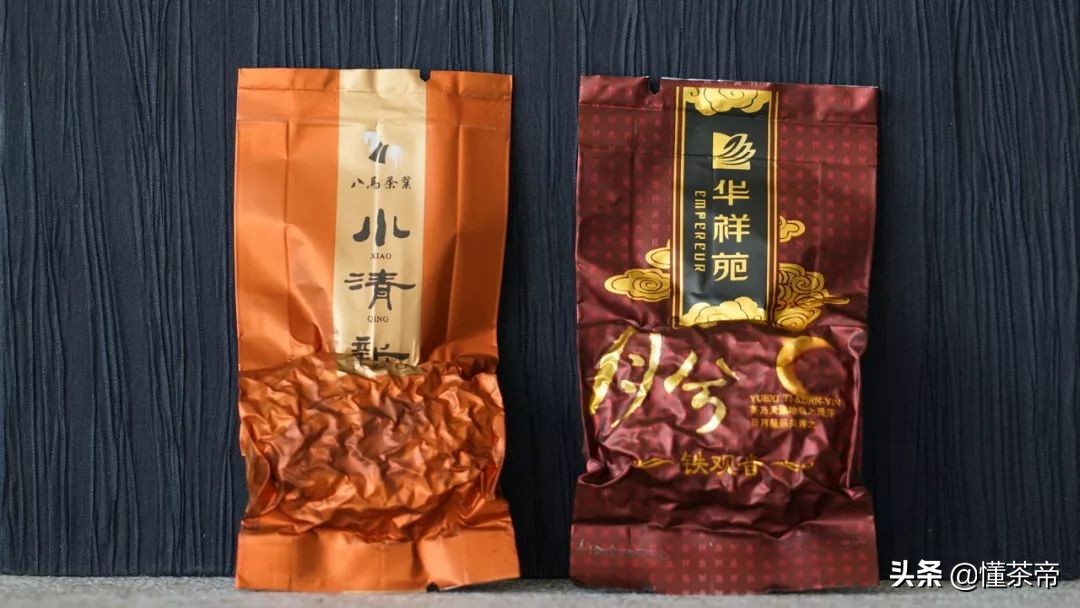 海堤铁观音与八马铁观音,八马茶业清香铁观音金罐测评