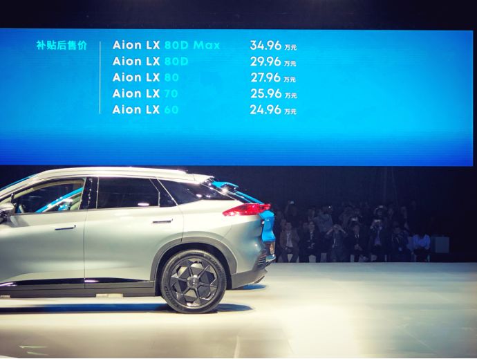 试过广汽新能源AION,埃安LX，我希望能摇中一个电动车指标