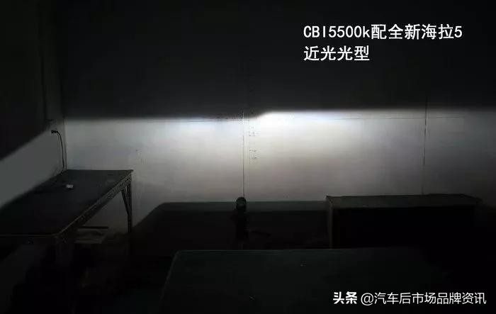 氙气灯6000k黑夜效果,氙气灯泡真实测评