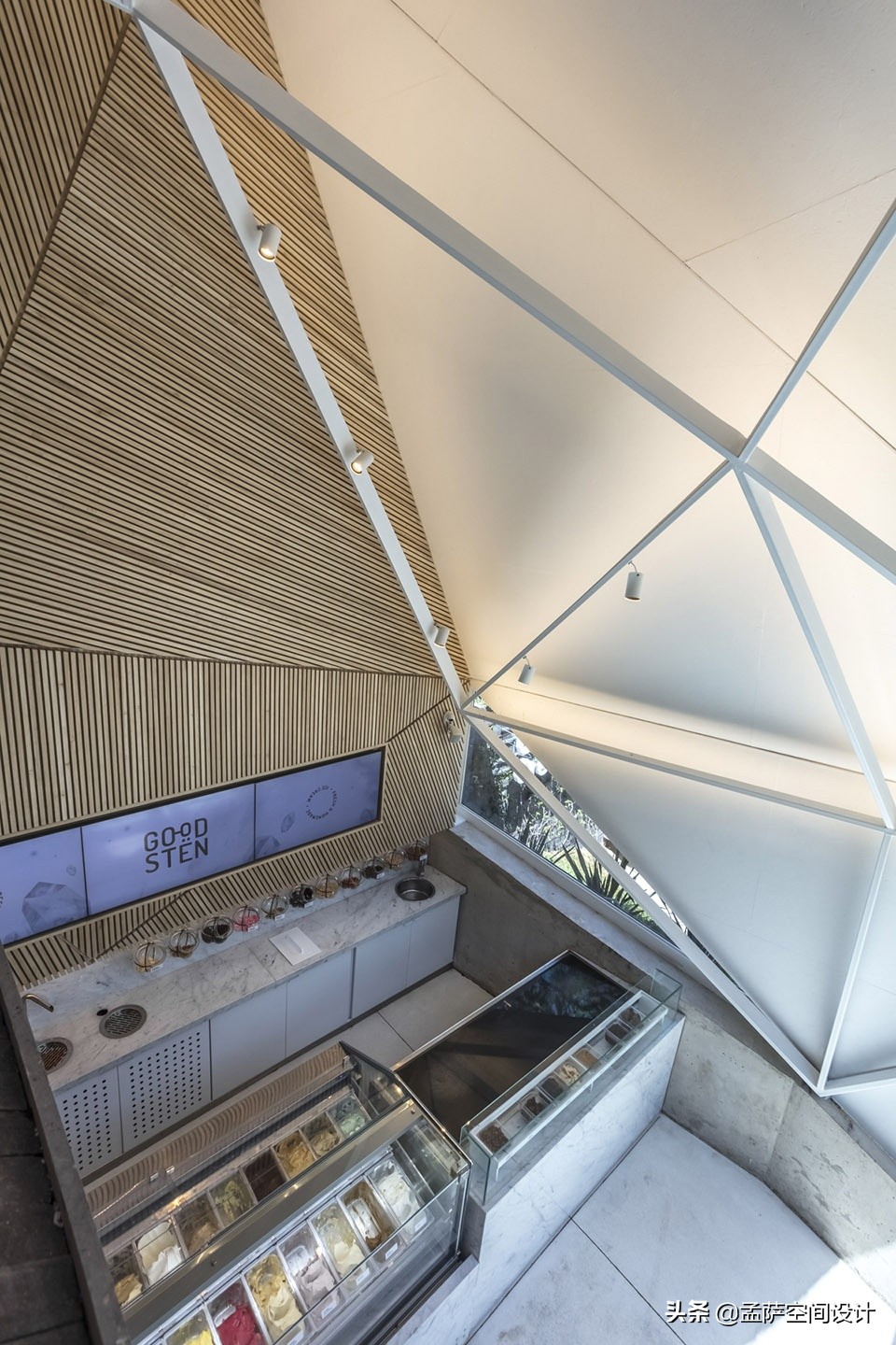 阿根廷Goodsten冰淇淋店，仿佛来自于另一个不同逻辑的世界