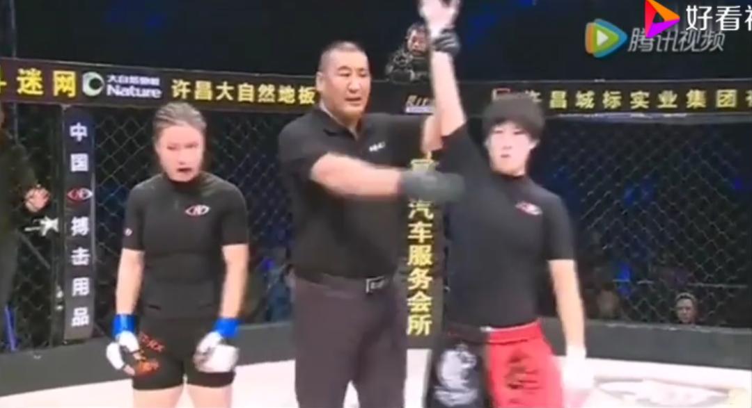 中国女拳王vs日本女拳王,中国女子拳王40秒ko日本人