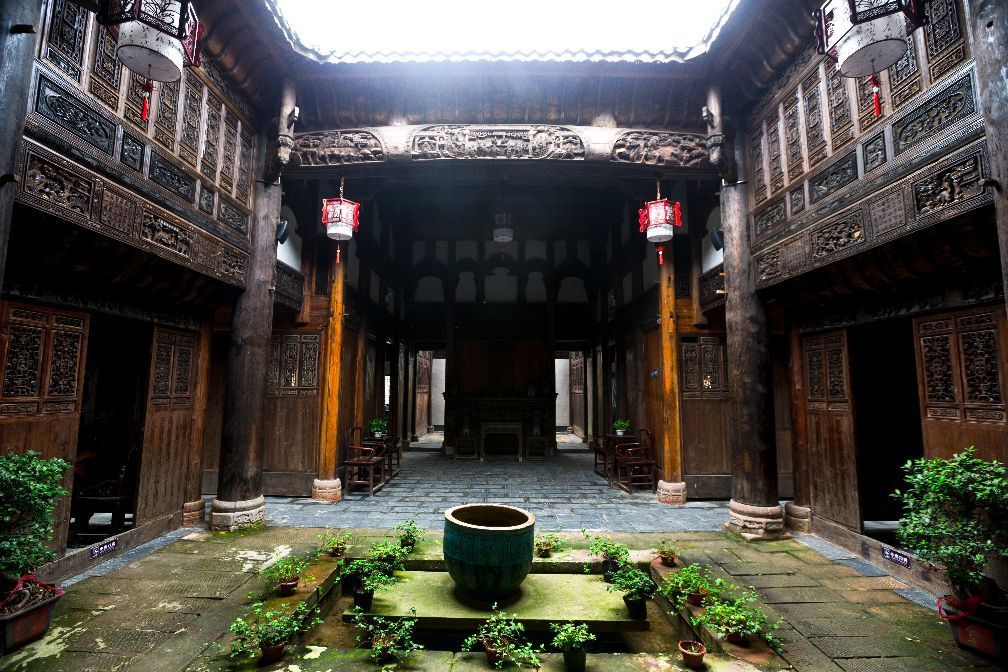 中国传统文化与院子,中国传统文化天井