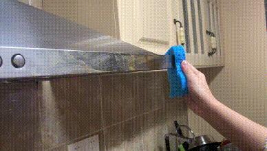 海绵百洁布强力清洁厨房洗碗神器,洗碗海绵去污百洁布