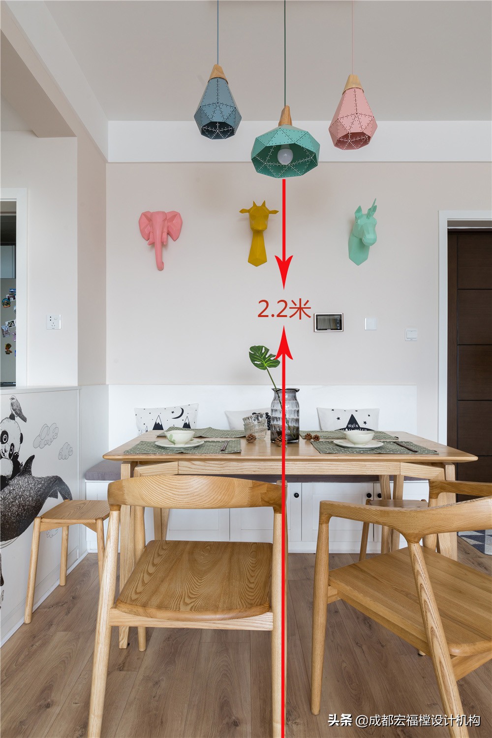 餐吊灯安装位置,吊灯安装与地面的距离