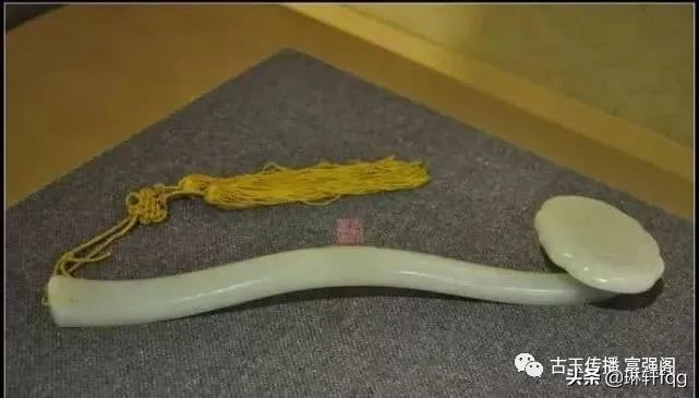 清代玉如意顶级玉器,故宫玉如意祥云
