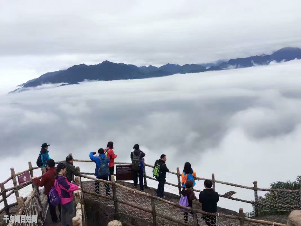 浮盖山的云海，已深深地走进了我的文字里