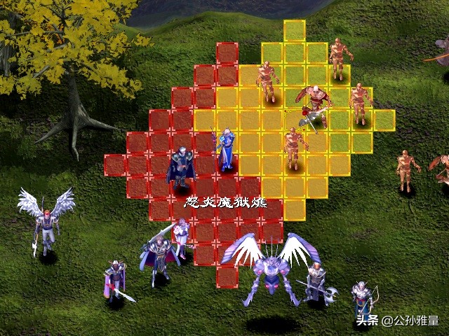 经典战旗游戏《幻世录》，用满屏幕华丽的魔法攻势，见证女主逆袭