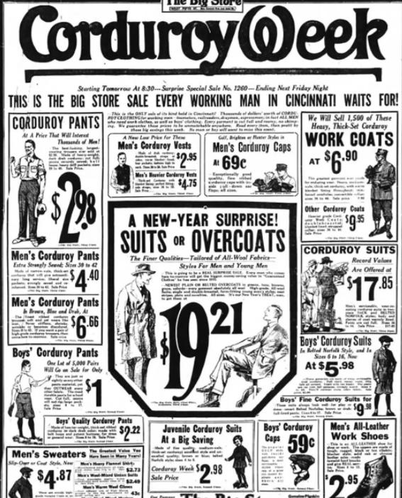 灯芯绒单品怎么穿,灯芯绒穿着显胖吗