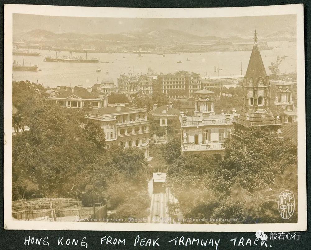 1965年香港的真实影像高楼林立,罕见老照片五十年代的香港