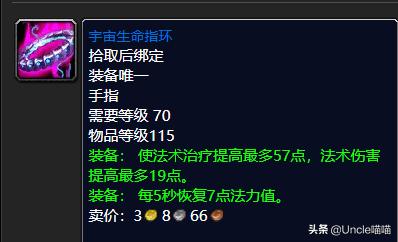 魔兽世界tbcp1牧师装备,魔兽世界wlk团本前牧师装备