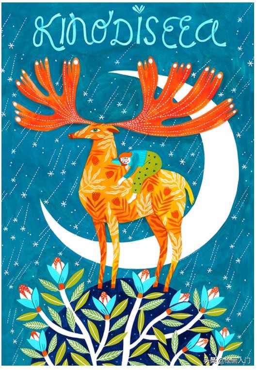 民族风插画简单又漂亮 (适合手绘的现代中国风插画)