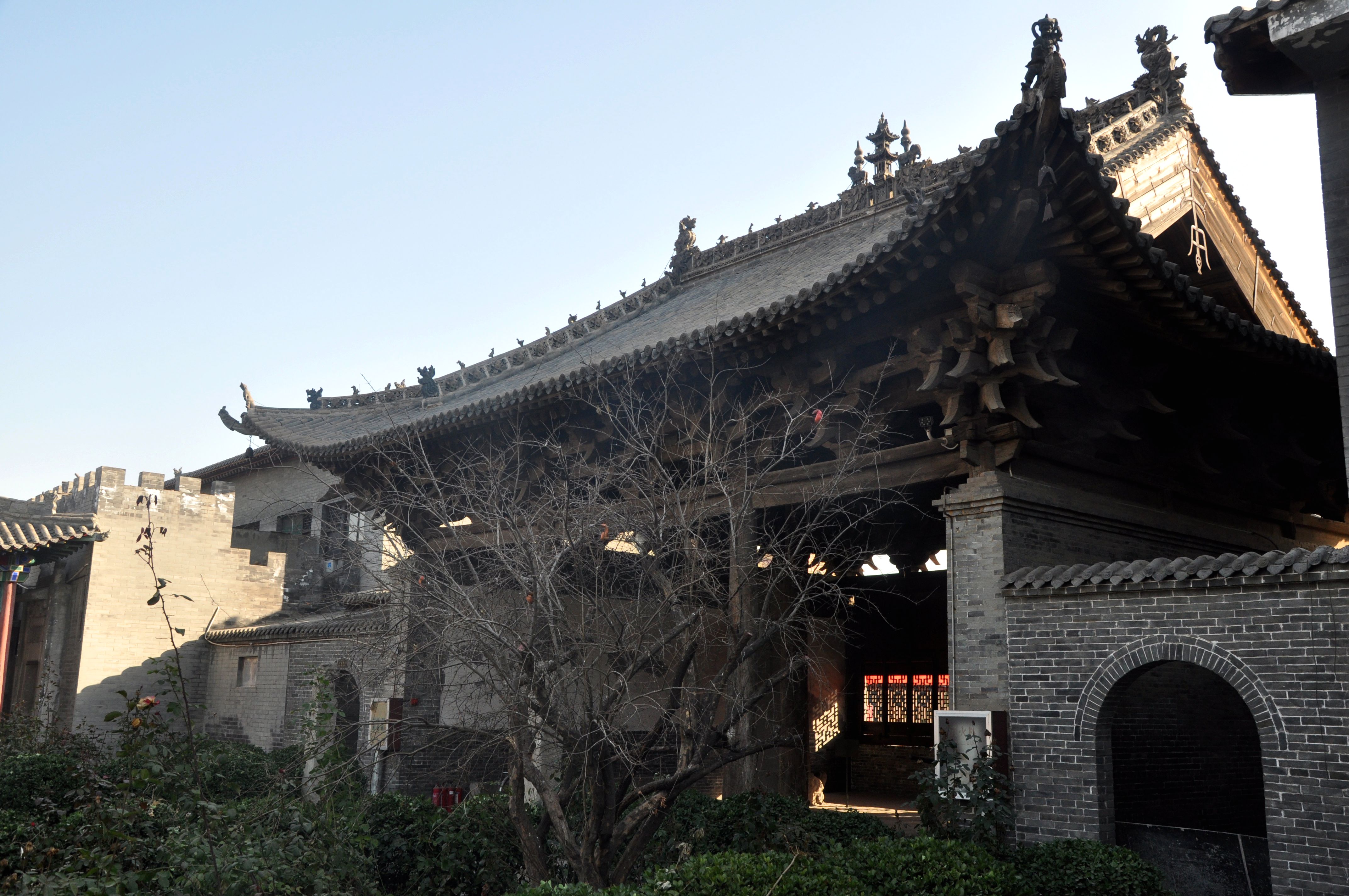 走出古色古香的大悲院，有一种欲说还休的感觉无以言表