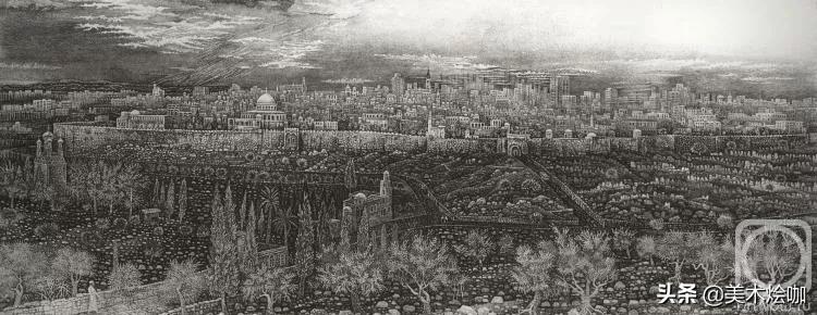 德国风景素描大全,东欧风景素描