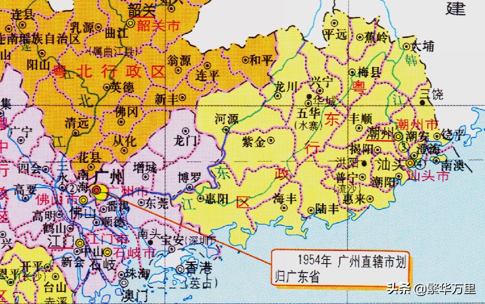 广东潮州可能区划调整,潮州市潮安区各乡镇区划