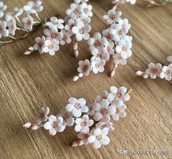 编织的饰品,可以用钩针钩的小饰品