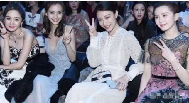 李菲儿黄晓明同框,黄晓明李菲儿以前同框