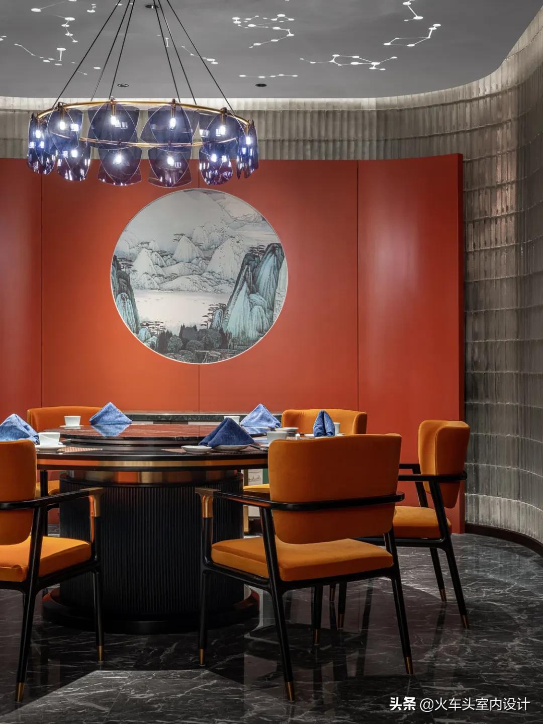 北京会所装修设计轻奢,500平米私人会所中式设计