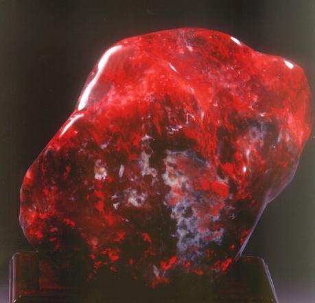 鸡血石古董鉴定,鸡血石玉扣鉴定