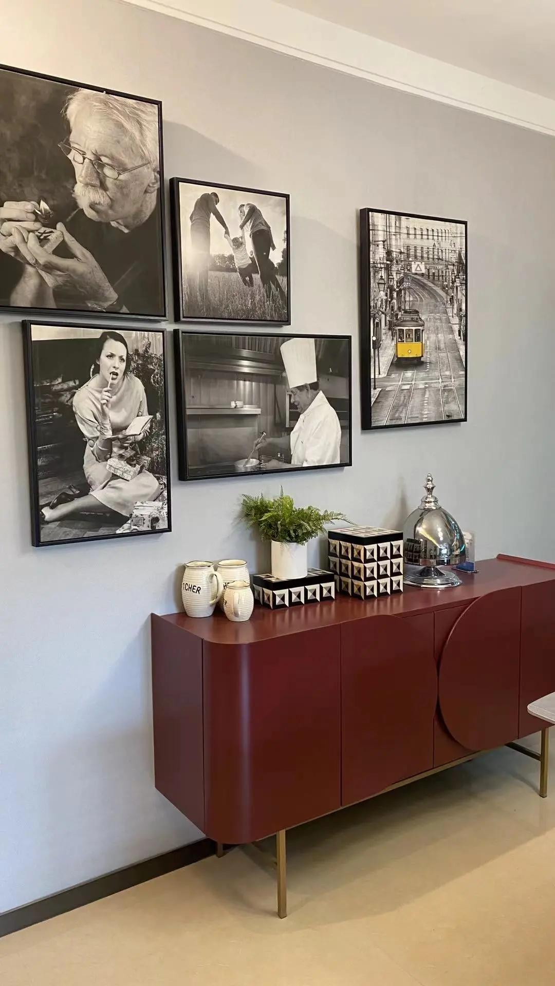 朗萨家居新中式家具案例,朗萨家居装修效果图大全