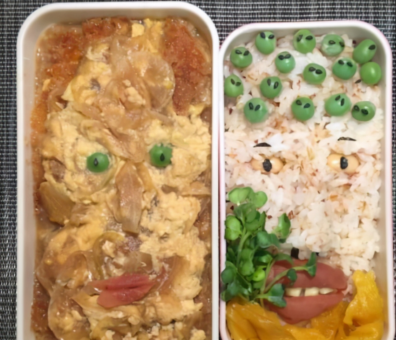 日本最恶心的便当,日本妈妈的盒饭