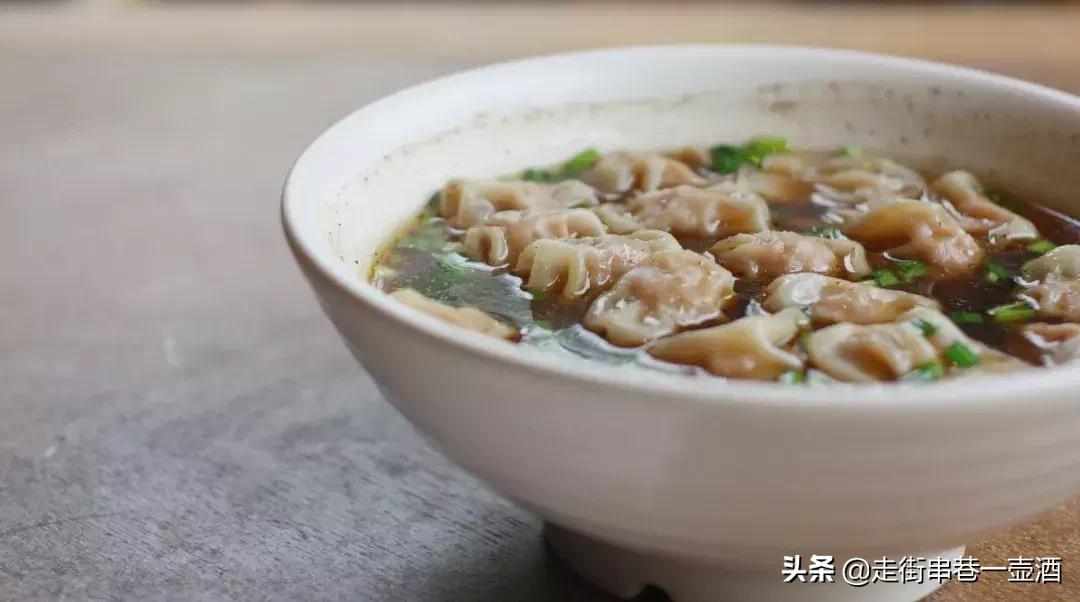 虾仁鲜肉馄饨吉祥馄饨,江都皮薄的馄饨