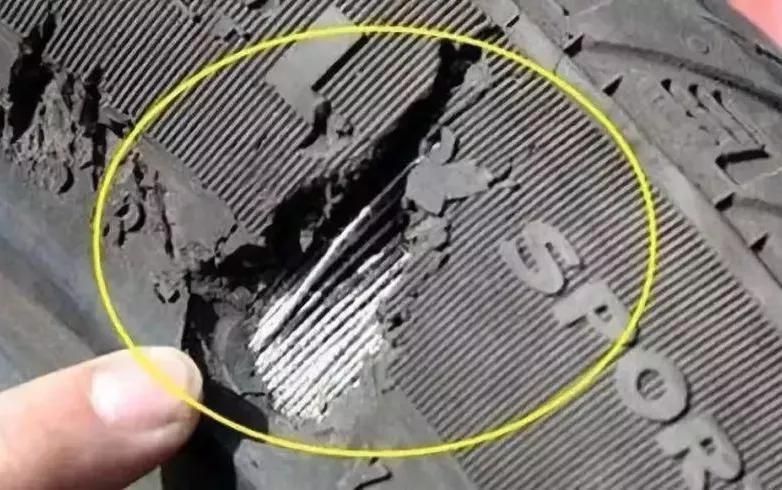 轮胎刮伤严重，就不能用了？别被4S忽悠换胎了