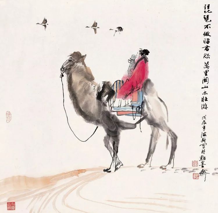 他从一个普通的美术编辑，到成就斐然的专业画家