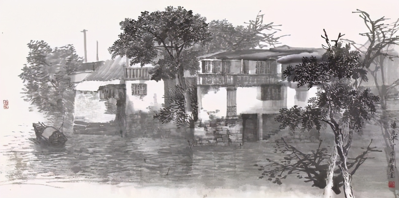 充满诗情画意的山水田园风光,慢慢体味令人陶醉的田园山水韵味