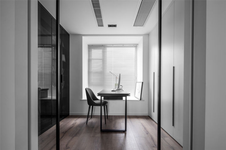 97平方酒店式小三房经济装修,极简酒店风装修小三房