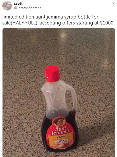 黑人反歧视抗议者终究盯上“黑人牙膏”。黑人牙膏:我太难了